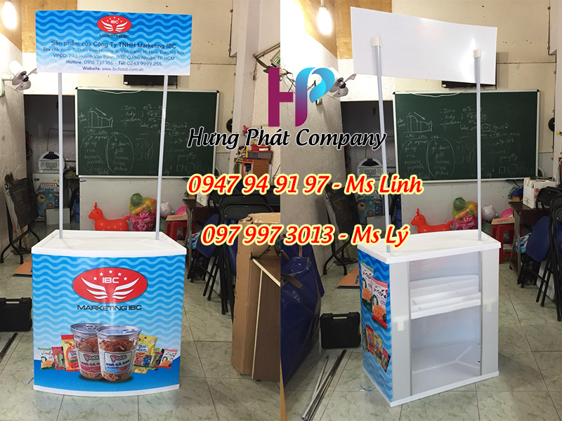 booth ban hang quang cao
