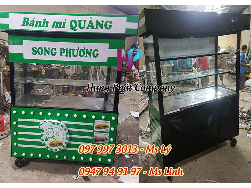 mau xe ban banh mi dep