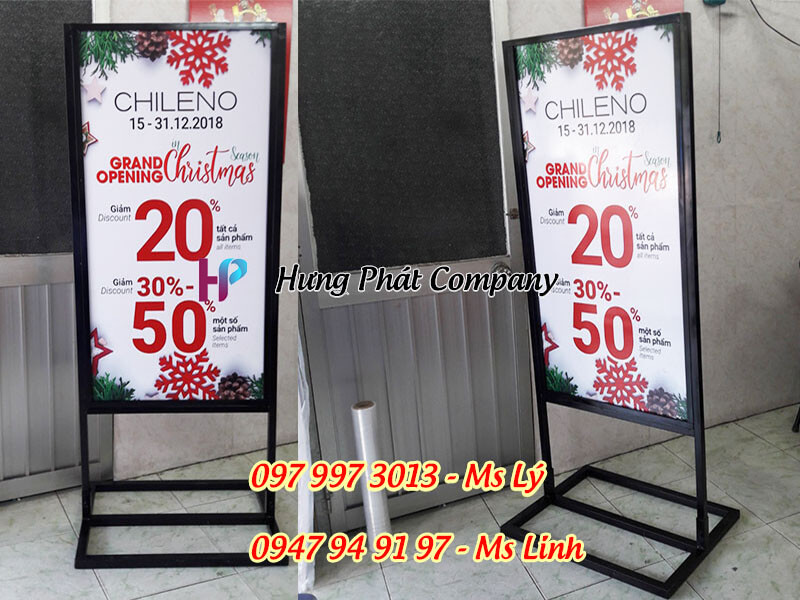 standee chan sat chiu gio