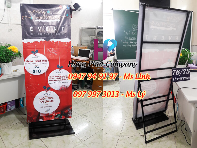 standee chan sat chiu gio