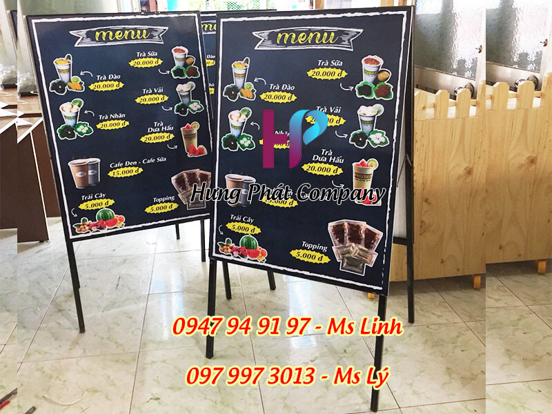 standee chu a gia re