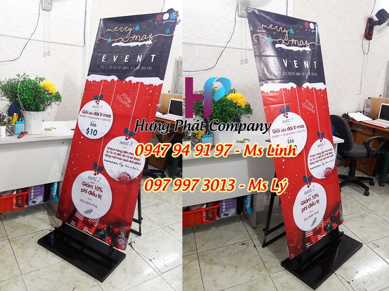 standee khung sat den