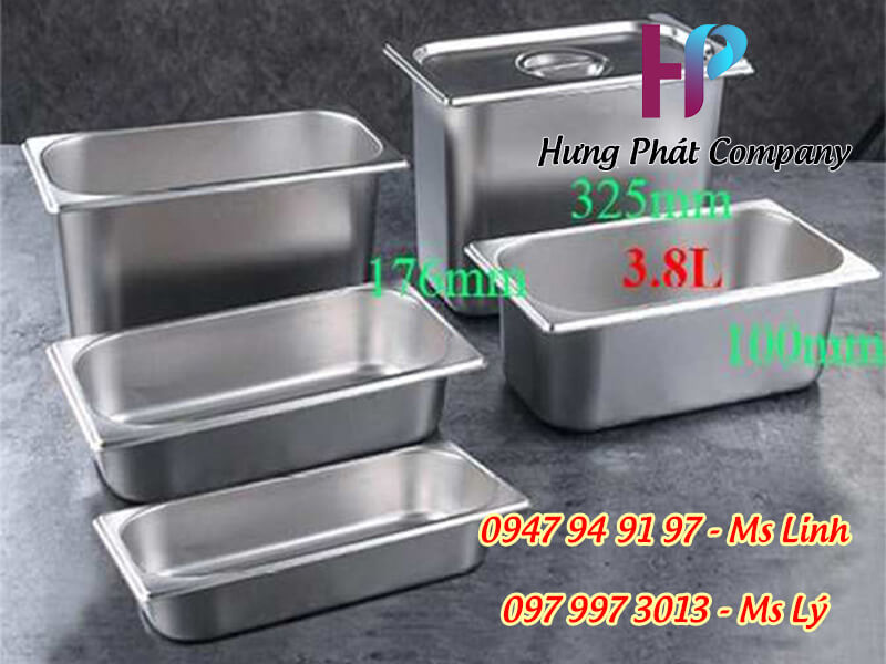 khay dung thuc pham inox
