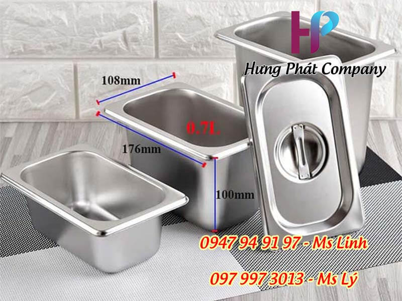 khay inox dung thuc pham