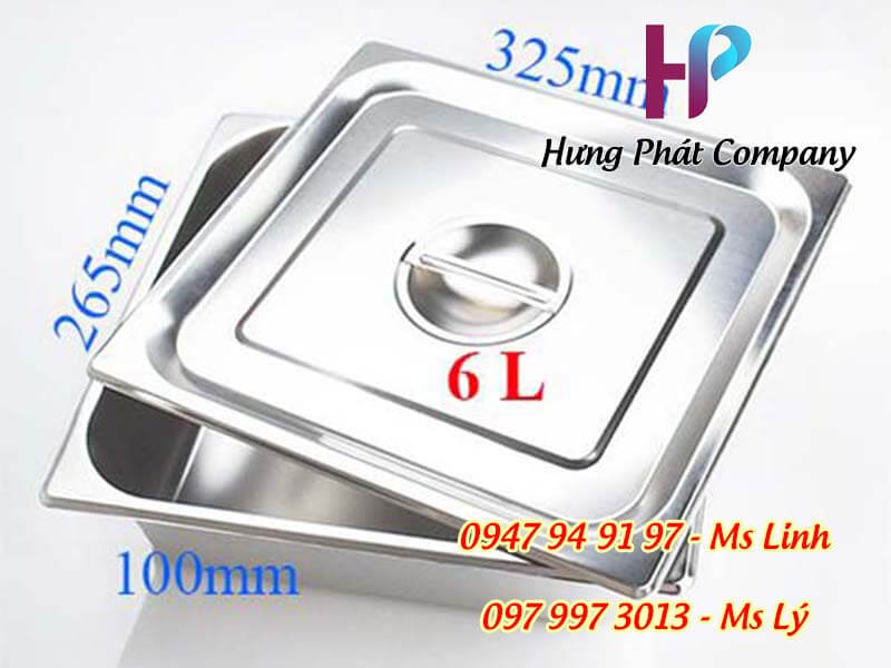 khay inox dung topping