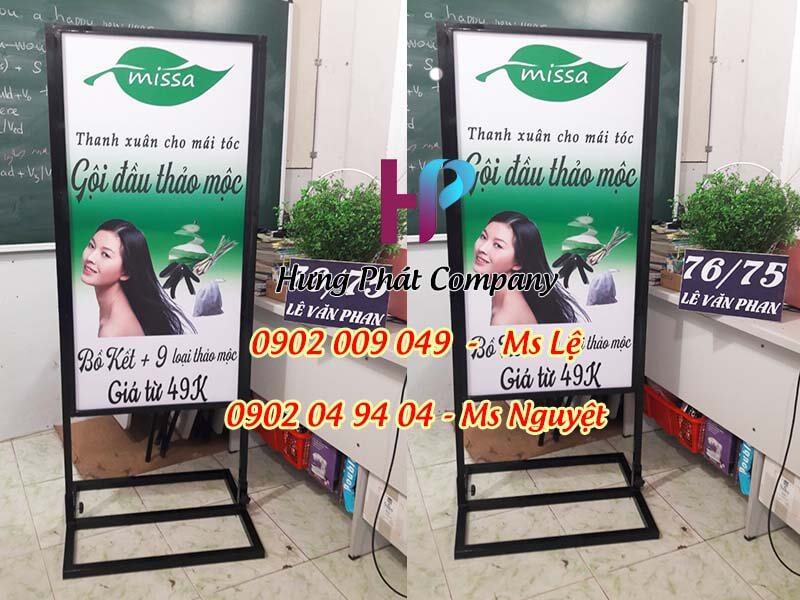 standee chan sat gia re