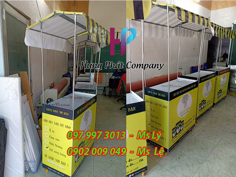 mau xe lap rap ban ca phe