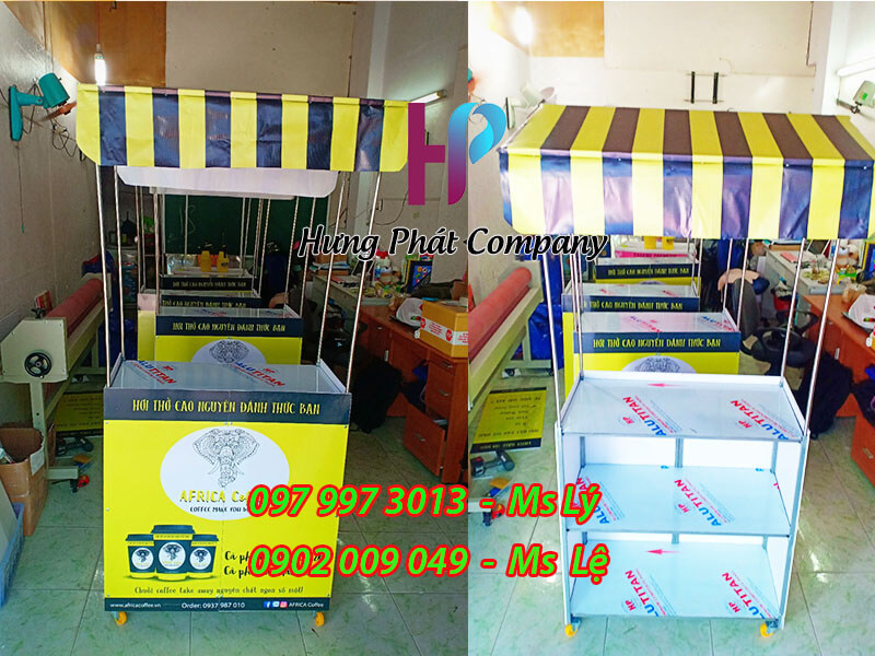 xe lap rap ca phe chuoi