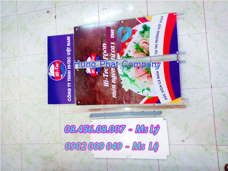 booth sampling sắt lắp ráp mini