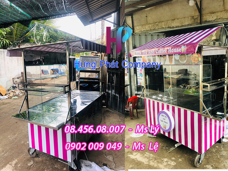 xe inox bán thức ăn vặt quận tân phú