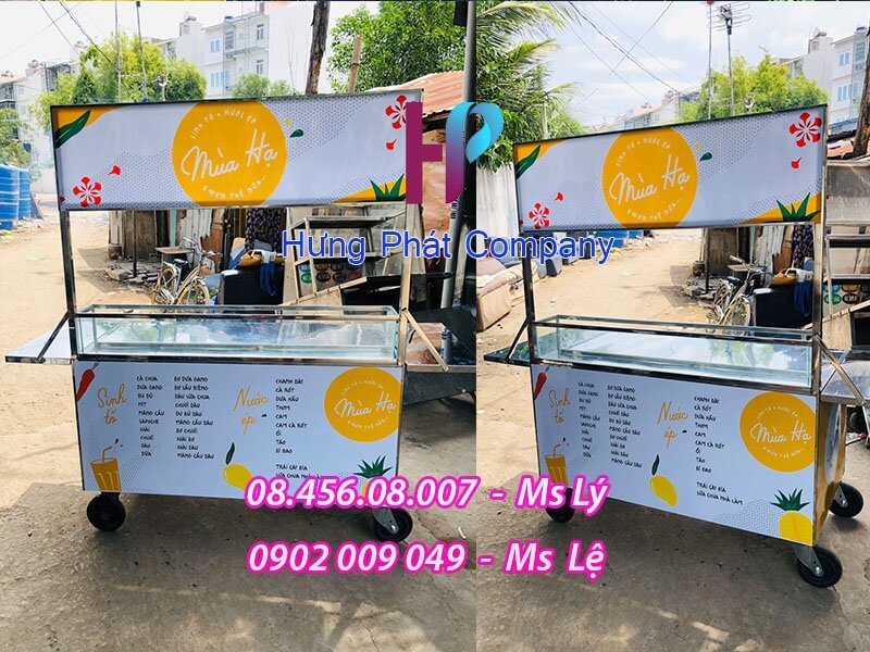 xe bán sinh tố đẹp