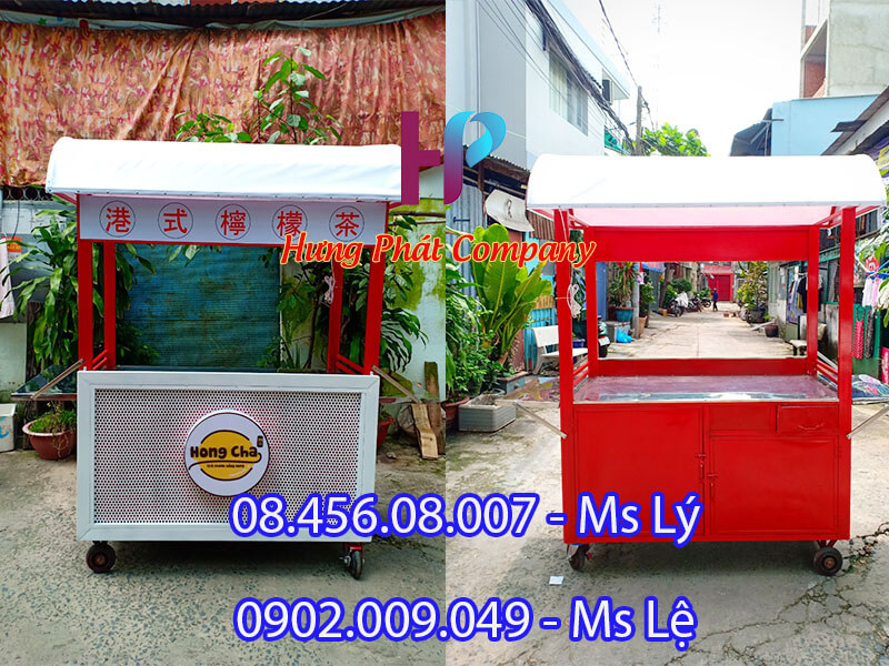 xe bán trà chanh giá rẻ