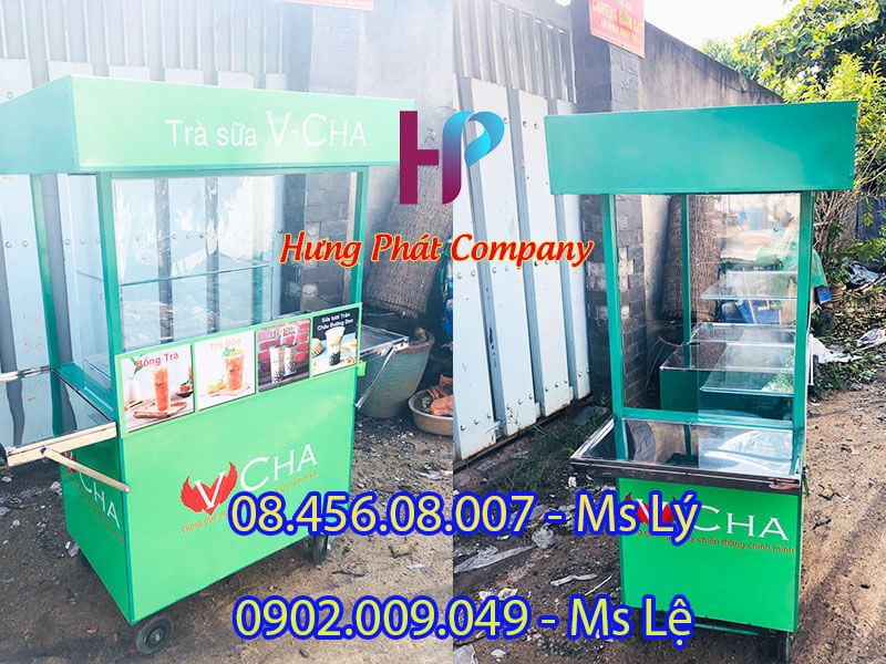 xe sắt bán sinh tố vỉa hè giá rẻ