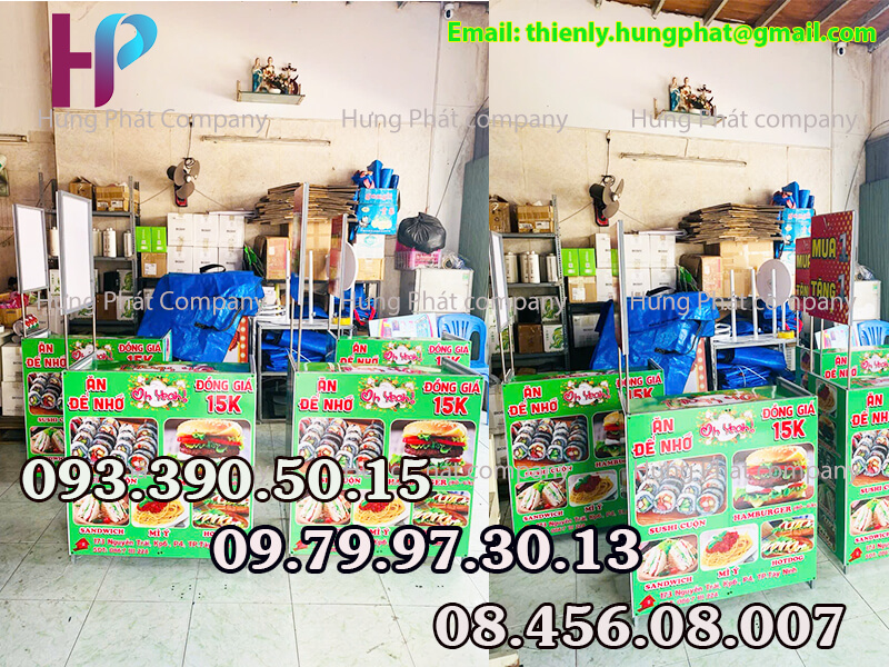quầy bán đồ ăn sáng lưu động giá rẻ