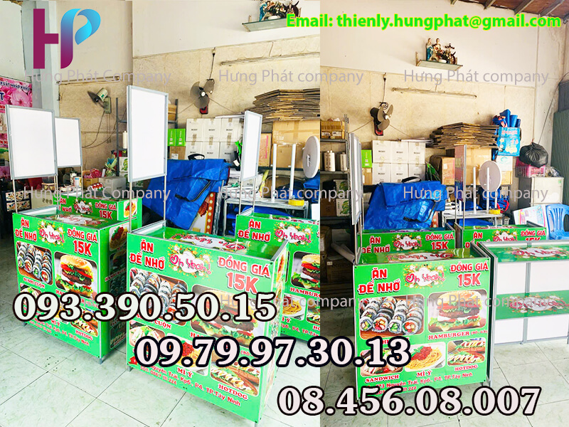 quầy bán đồ ăn sáng lưu động
