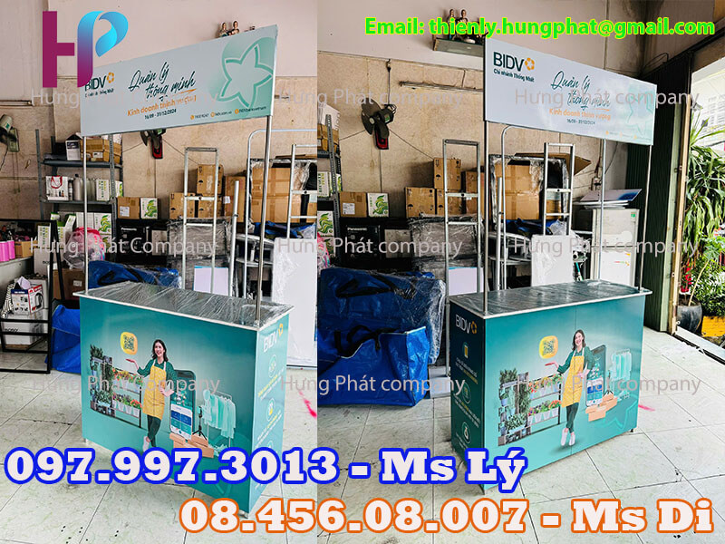 quầy quảng cáo lưu động