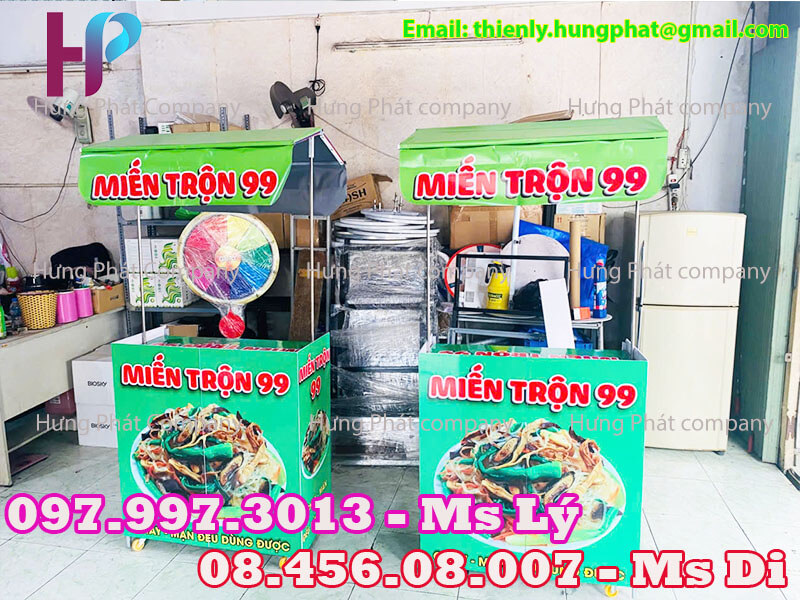 quầy lắp ráp bán đồ ăn lưu động vỉa hè