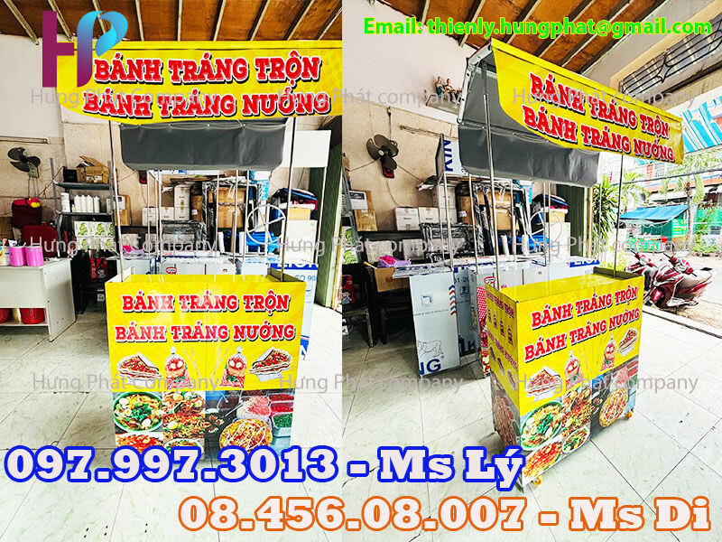 quầy bán thức ăn vỉa hè lắp ráp