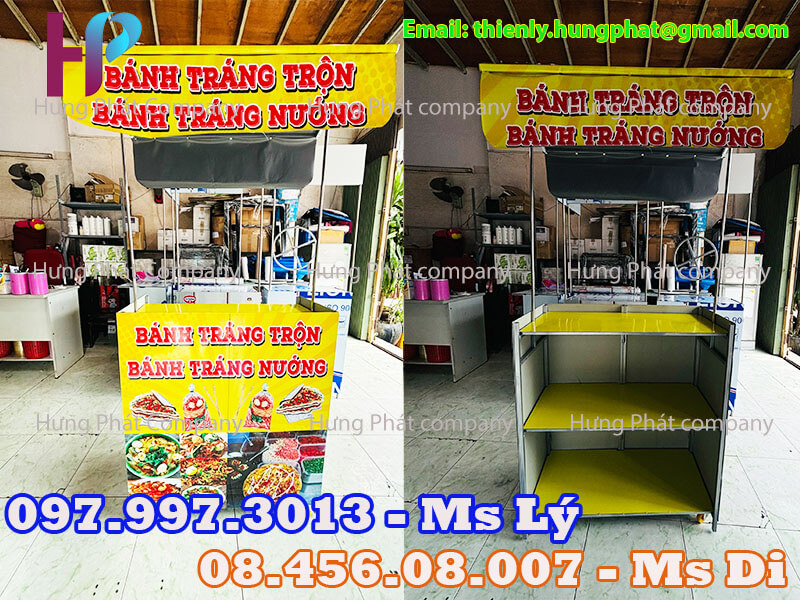 quầy bán thức ăn vỉa hè giá rẻ