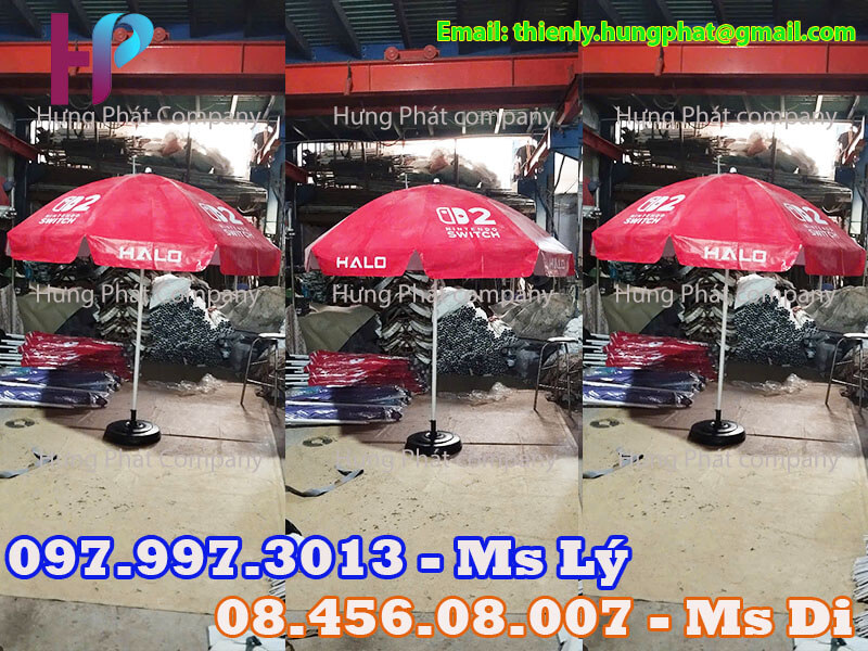 ô dù quảng cáo sản phẩm