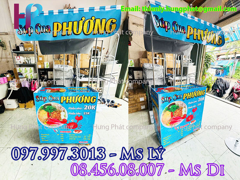 quầy bán đồ ăn sáng lắp ráp