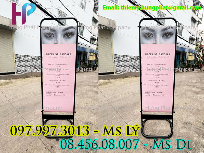 bảng treo quảng cáo lắp ráp