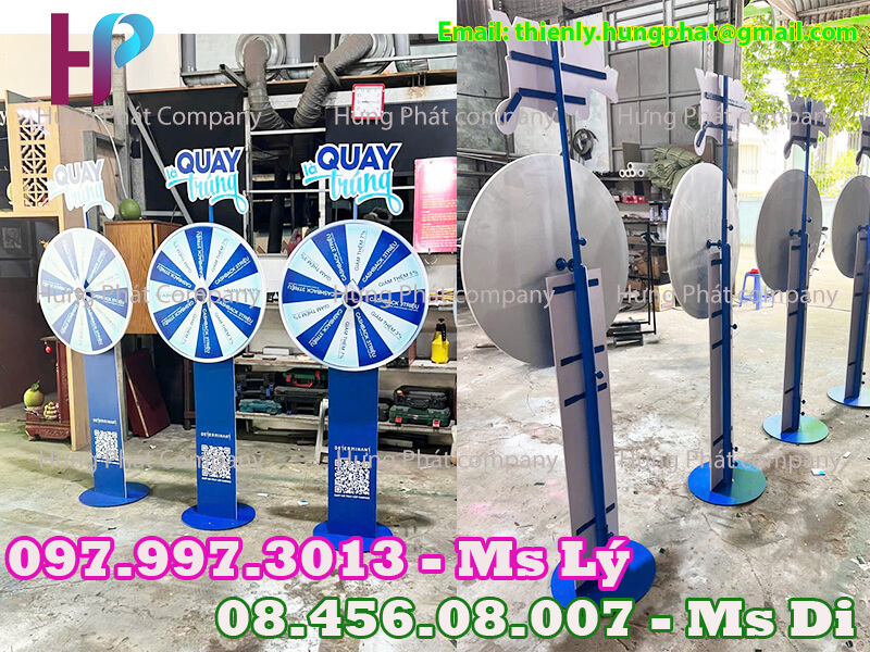vòng quay quảng cáo sản phẩm giá rẻ