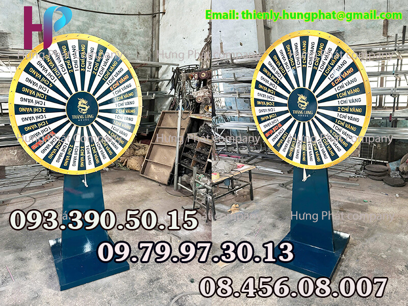vòng quay trúng thưởng quảng cáo giá rẻ