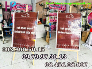 bàn thả bóng ziczac bằng gỗ