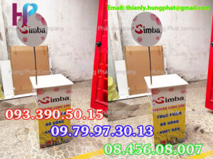 quầy trưng bày sản phẩm siêu thị